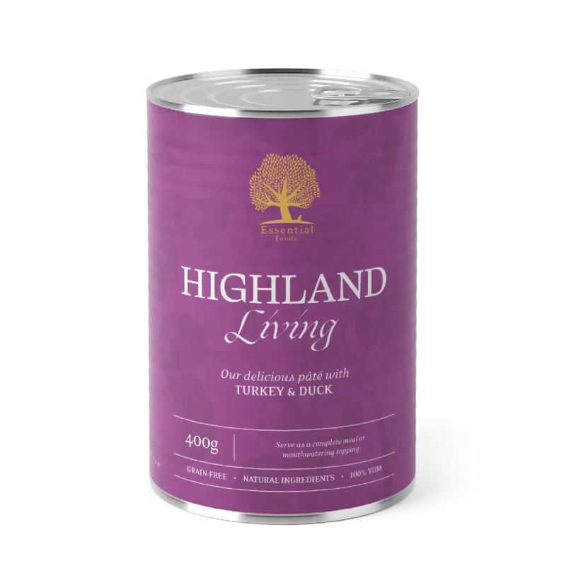 Pâtée HIGHLAND LIVING 400gr